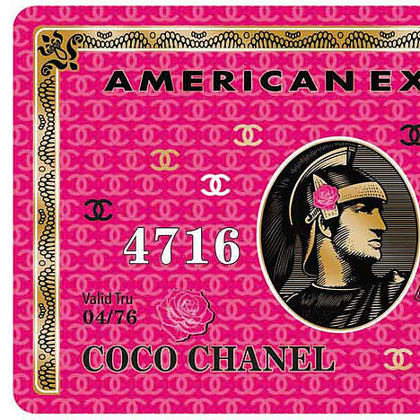 michael daniels art kunst walentowski american express coco chanel