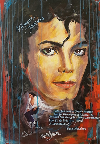 Michael Jackson Frank Zander 