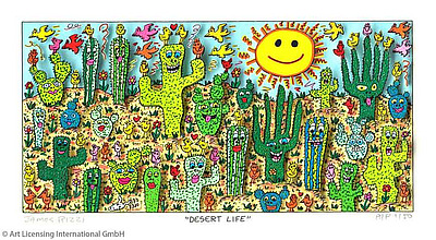 james rizzi kunst art walentowski cactus kaktus