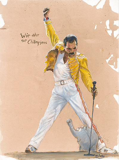 Otto Waalkes - Freddie Mercury- Wie ahr se chämpjens