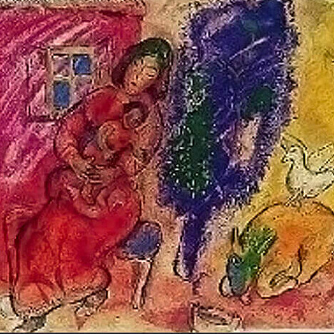marc chagall art kunst walentowski mother mutter