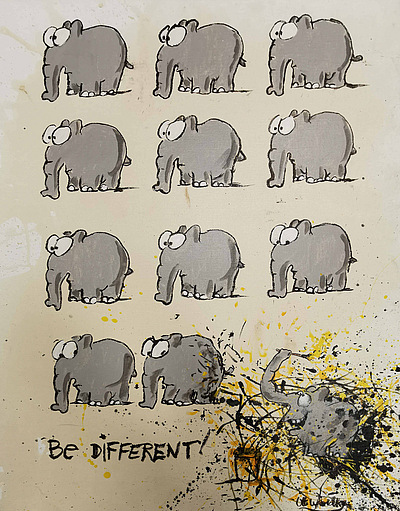 Otto Waalkes - Be Different Pollock