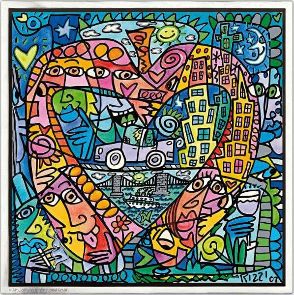 James Rizzi - my heart lives in my big apple