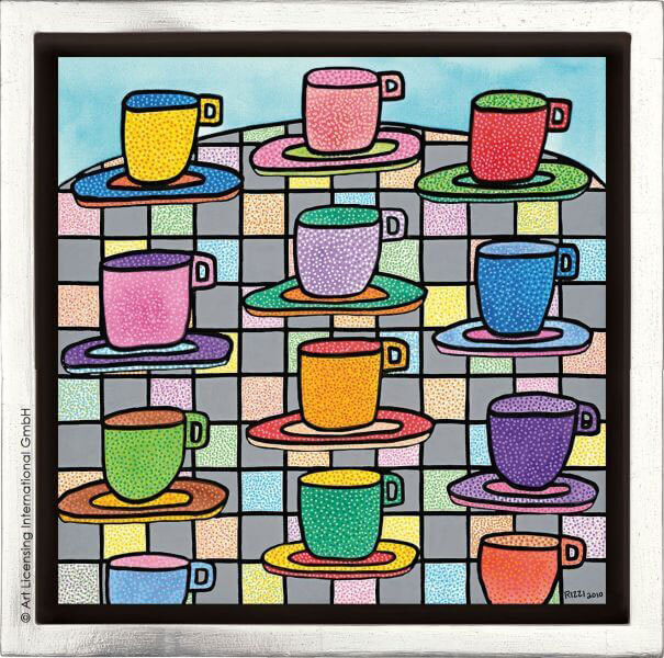 James Rizzi - the most colorful cups of coffe