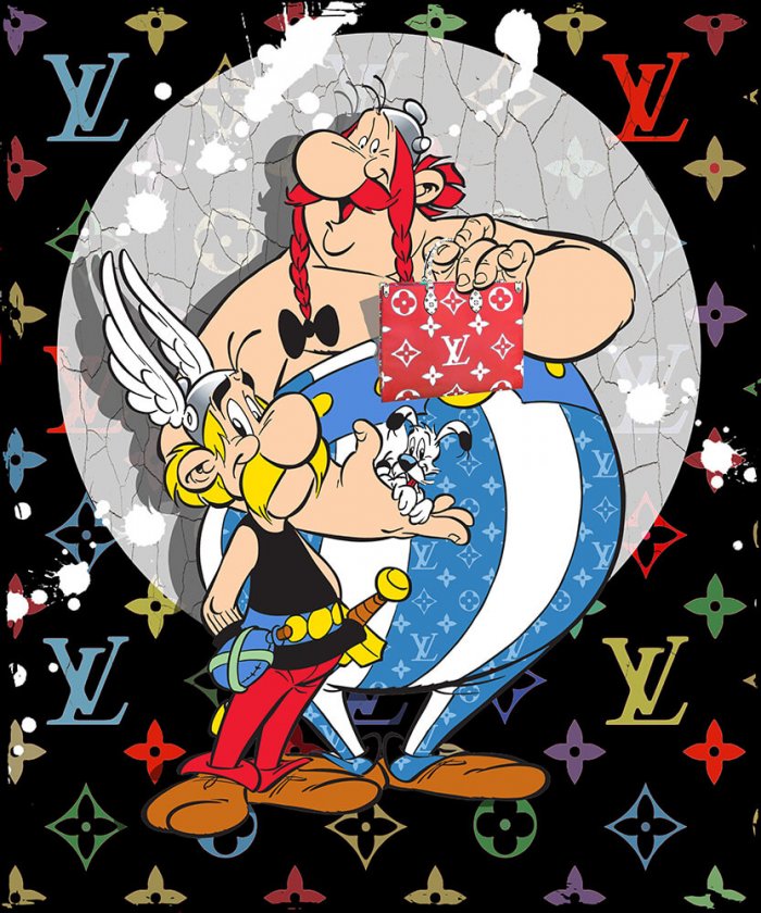 micha baker art kunst walentowski asterix obelix