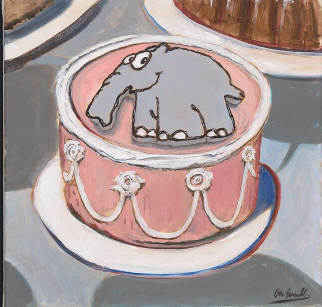 Otto Waalkes Kunst Art Walentowski ottifant torte