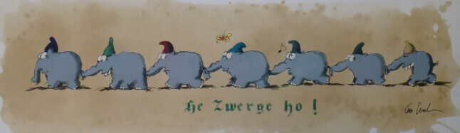 Otto Waalkes - Marching dwarfs