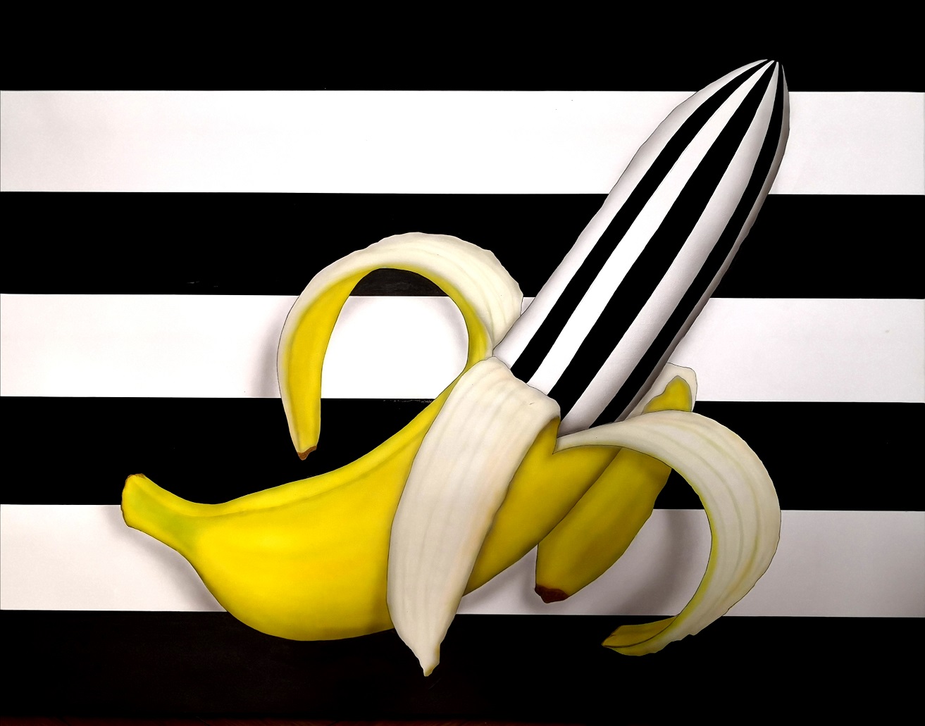 Banane Ralf Leidinger Kunst Art Walentowski
