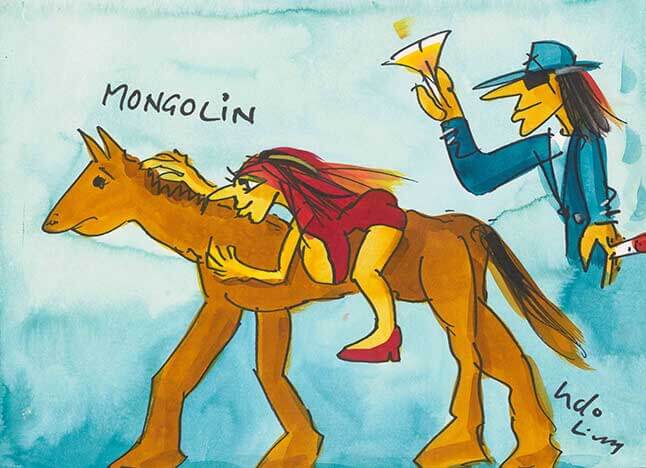 Mongolin - Udo Lindenberg