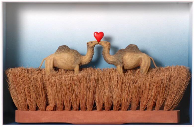 volker kühn walentowski art kunst camel love kamel