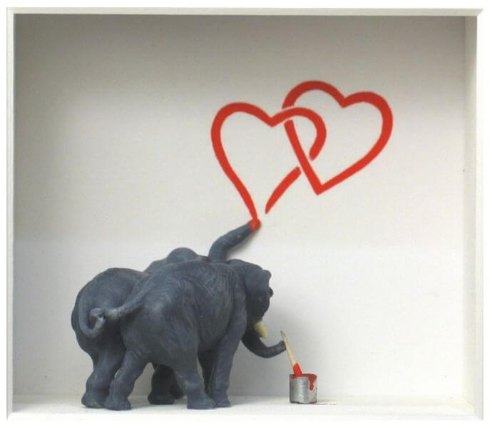 volker kühn walentowski art kunst elephant elefant