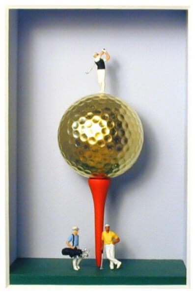 volker kühn walentowski art kunst gold golf