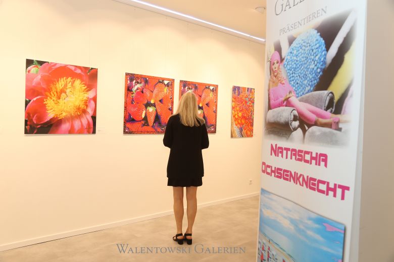 Natascha Ochsenknecht Walentowski Ausstellung 2018 Hamburg
