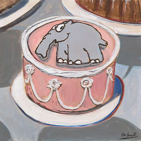 Otto Waalkes Kunst Art Walentowski ottifant torte