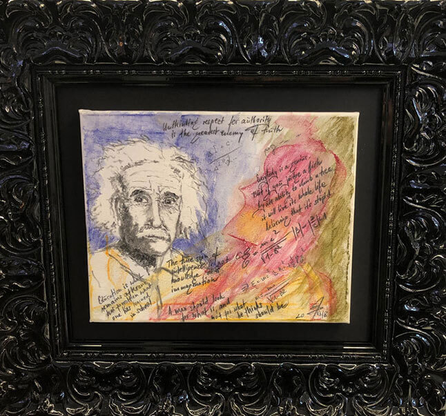 Francis Fulton Smith Kunst Art Walentowski Einstein
