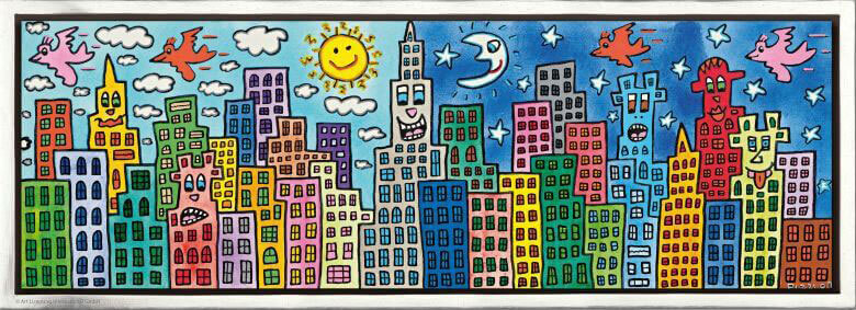 James Rizzi - my candy colored city of love